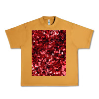 Peanut Butter red glitter party sequins Urban Heavy Tee - lanVoArt