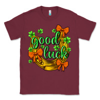 Burgundy st.patricks good luck Classic Tee - NancyCooperArtShop