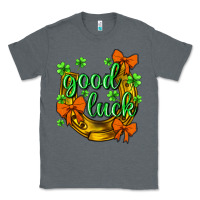 Charcoal Heather st.patricks good luck Classic Tee - NancyCooperArtShop