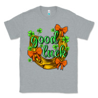 Heather Grey st.patricks good luck Classic Tee - NancyCooperArtShop