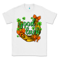 White st.patricks good luck Classic Tee - NancyCooperArtShop