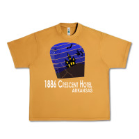 Peanut Butter 1886 Crescent Hotel Eureka Springs Arkansas USA Halloween Haunted Bat  Urban Heavy Tee - lanVoArt