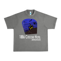 Tornado 1886 Crescent Hotel Eureka Springs Arkansas USA Halloween Haunted Bat  Urban Heavy Tee - lanVoArt