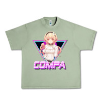 Oil Green hyperdimension neptunia (compa aesthetic) Urban Heavy Tee - lanVoArt