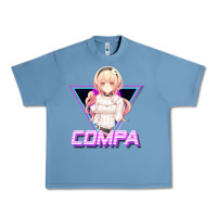 Pebble Blue hyperdimension neptunia (compa aesthetic) Urban Heavy Tee - lanVoArt