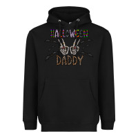 Black halloween daddy Heavyweight Hoodie - CowhideDigitalArt