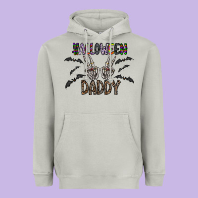 Halloween Daddy Heavyweight Hoodie Designed By Cowhidedigitalart