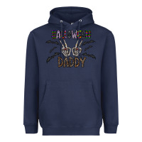 Navy halloween daddy Heavyweight Hoodie - CowhideDigitalArt