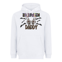 White halloween daddy Heavyweight Hoodie - CowhideDigitalArt