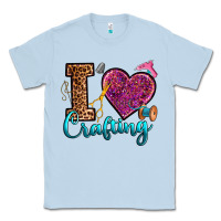Dusty Blue i love crafting Classic Tee - RanaPortraitStore