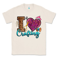 Natural i love crafting Classic Tee - RanaPortraitStore