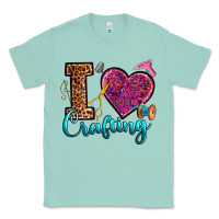 Seafoam i love crafting Classic Tee - RanaPortraitStore