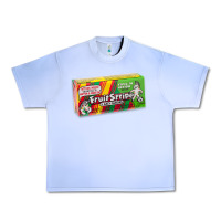 Grape Ice old school fruit stripe gum Urban Heavy Tee - lanVoArt