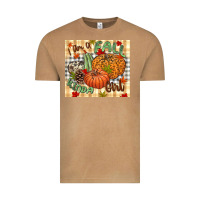 Vintage Camel I am a Fall kinda girl pumpkin Fall Vintage Tee - NancyCooperArtShop