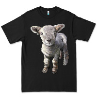 Black southdown baby sheep Premium Tee - LillyAllenDesigns