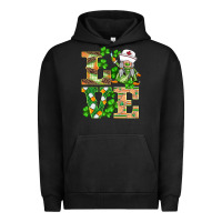 Pigment Black st.patricks nurse love gnomies Urban Hoodie - BarkalooDesign