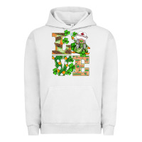 Pigment Lunar Rock st.patricks nurse love gnomies Urban Hoodie - BarkalooDesign