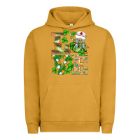 Pigment Peanut Butter st.patricks nurse love gnomies Urban Hoodie - BarkalooDesign