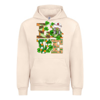 Sandshell st.patricks nurse love gnomies Urban Hoodie - BarkalooDesign