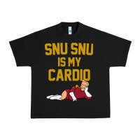 Black Futurama Snu Snu Is My Cardio GIFT Urban Heavy Tee - lanVoArt