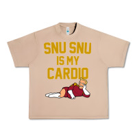 Burro Futurama Snu Snu Is My Cardio GIFT Urban Heavy Tee - lanVoArt