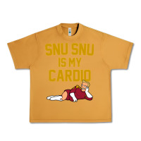 Peanut Butter Futurama Snu Snu Is My Cardio GIFT Urban Heavy Tee - lanVoArt