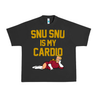 Pigment Black Futurama Snu Snu Is My Cardio GIFT Urban Heavy Tee - lanVoArt