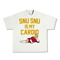 Pistachio Futurama Snu Snu Is My Cardio GIFT Urban Heavy Tee - lanVoArt