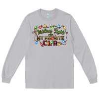 Moon Dust christmas lights are my favorite color Long Sleeve Tee - CowGirlArtShop