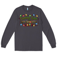Smoke christmas lights are my favorite color Long Sleeve Tee - CowGirlArtShop