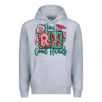 Heather Grey you rn good hands registered nurse Premium Hoodie - RanaPortraitStore