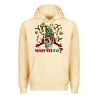 Pina Colada what the elf skull Premium Hoodie - FaDigitalArtStudio