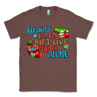 Chestnut because teachers cant live on apples alone Classic Tee - NancyCooperArtShop
