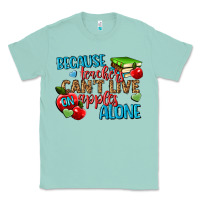 Seafoam because teachers cant live on apples alone Classic Tee - NancyCooperArtShop