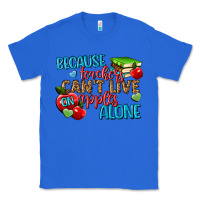 True Royal because teachers cant live on apples alone Classic Tee - NancyCooperArtShop
