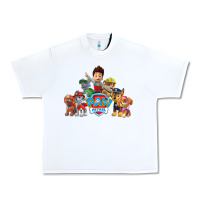 White Paw GIFT Patrol  11 Urban Heavy Tee - lanVoArt