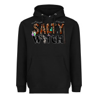 Black salty witch Heavyweight Hoodie - CowhideDigitalArt