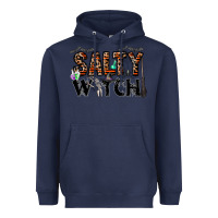 Navy salty witch Heavyweight Hoodie - CowhideDigitalArt