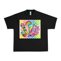 Black retro summer Urban Heavy Tee - TumblerDesignByShophia