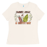 Bone smoke away a sh tty day Ladies Tee - Artiststas