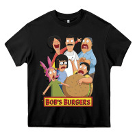 Black bobs family portrait Heavy Core Tee - lanVoArt