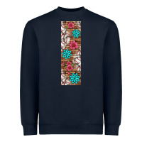Navy baseball pen wraps Heavyweight Sweatshirt - BundleAndBundleShop