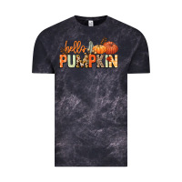 Cloud Black Hello pumpkin Vintage Tee - NancyCooperArtShop