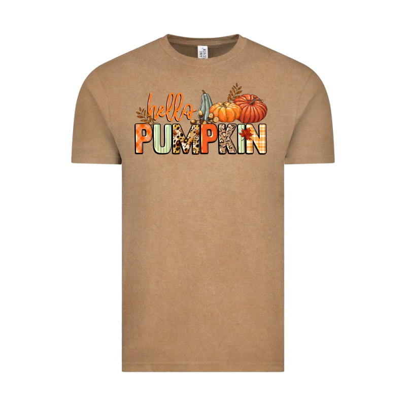 Hello Pumpkin Vintage Tee by NancyCooperArtShop | Teevron
