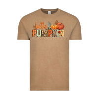 Vintage Coffee Hello pumpkin Vintage Tee - NancyCooperArtShop