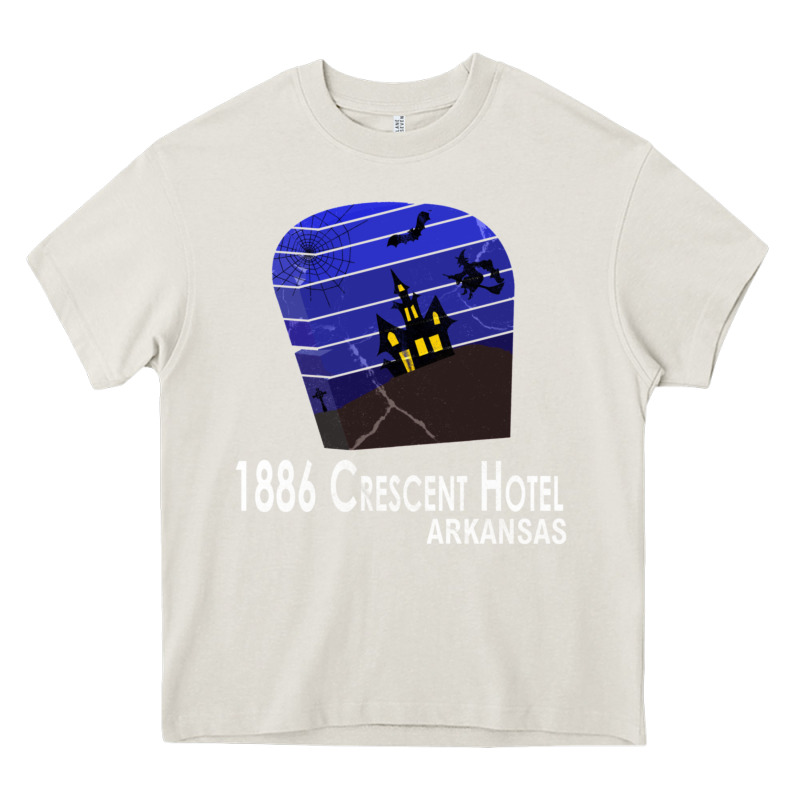1886 Crescent Hotel Eureka Springs Arkansas Usa Halloween Haunted Bat  Heavy Core Tee by lanVoArt | Teevron