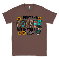 Chestnut i pretend coffee Classic Tee - RacoonDesign