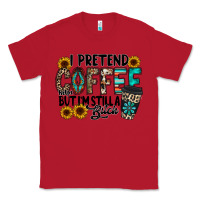 Red i pretend coffee Classic Tee - RacoonDesign