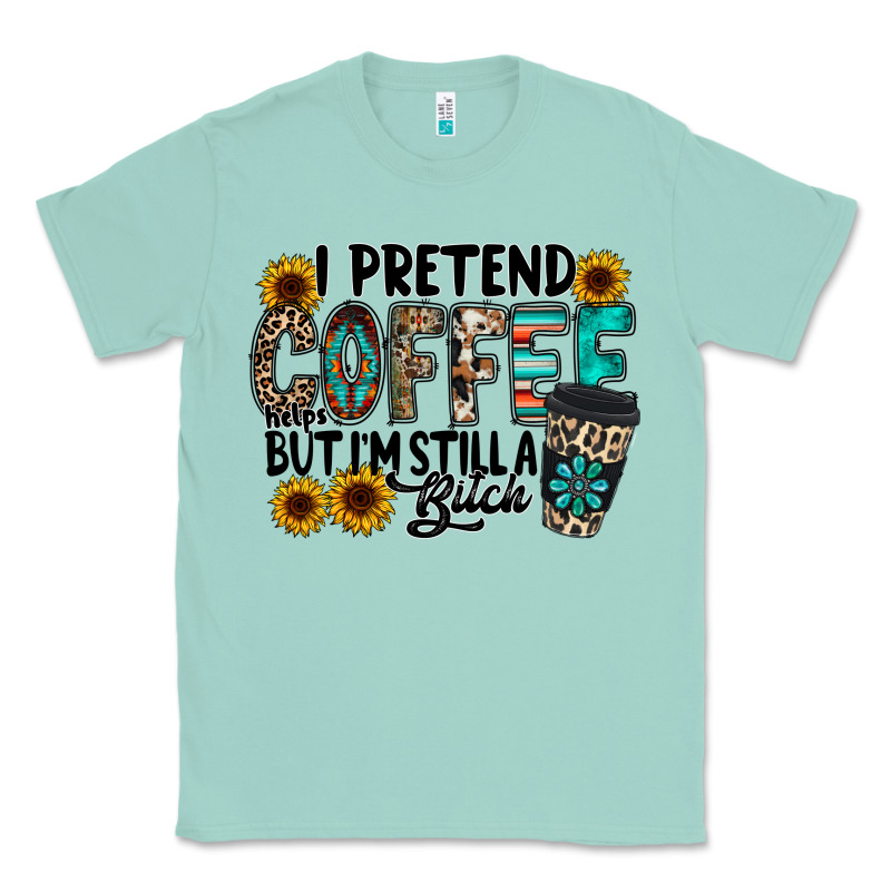 I Pretend Coffee Classic Tee by RacoonDesign | Teevron