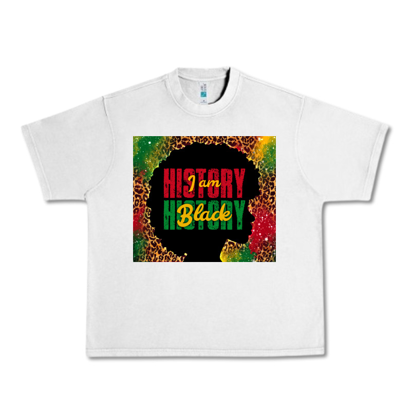 I Am Black History Urban Heavy Tee by TumblerDesignByShophia | Teevron